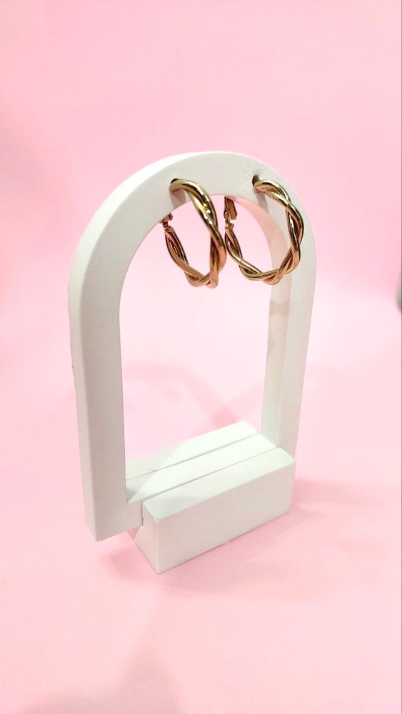 گوشواره حلقه ای پیچی